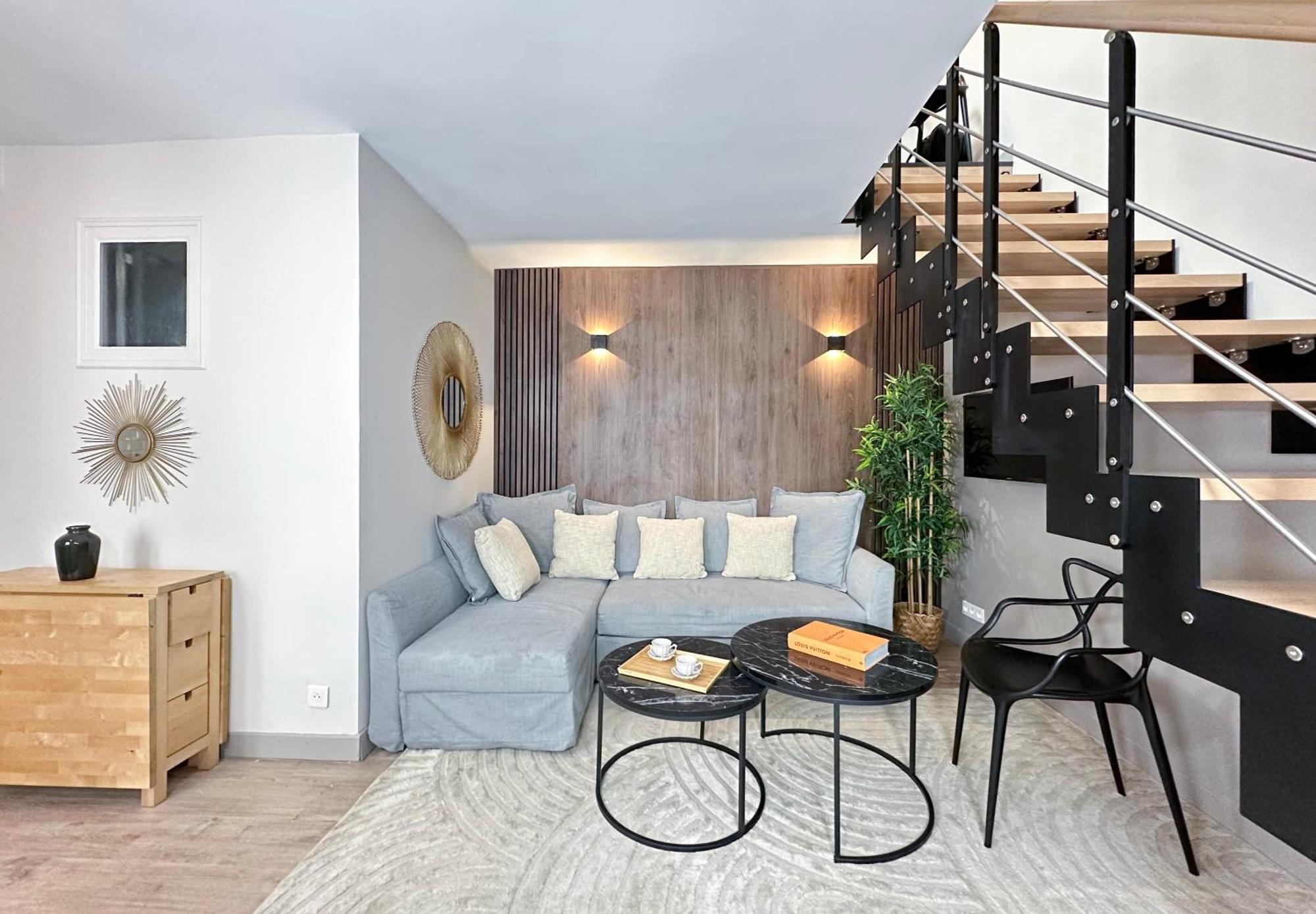 파리 Stylish & Chic Duplex Near Eiffel Tower 아파트 외부 사진