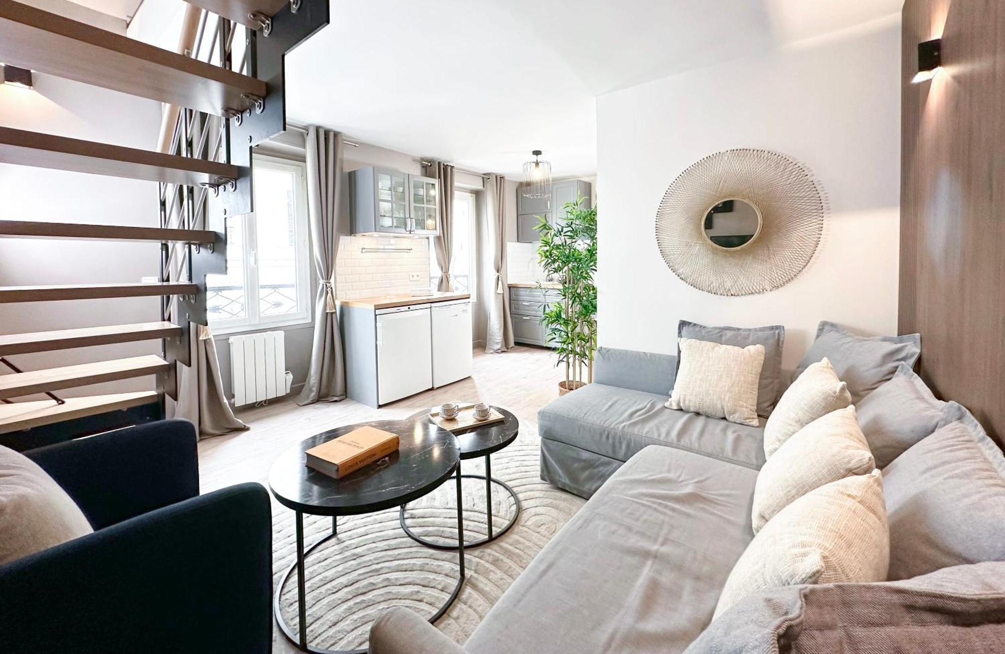 파리 Stylish & Chic Duplex Near Eiffel Tower 아파트 외부 사진