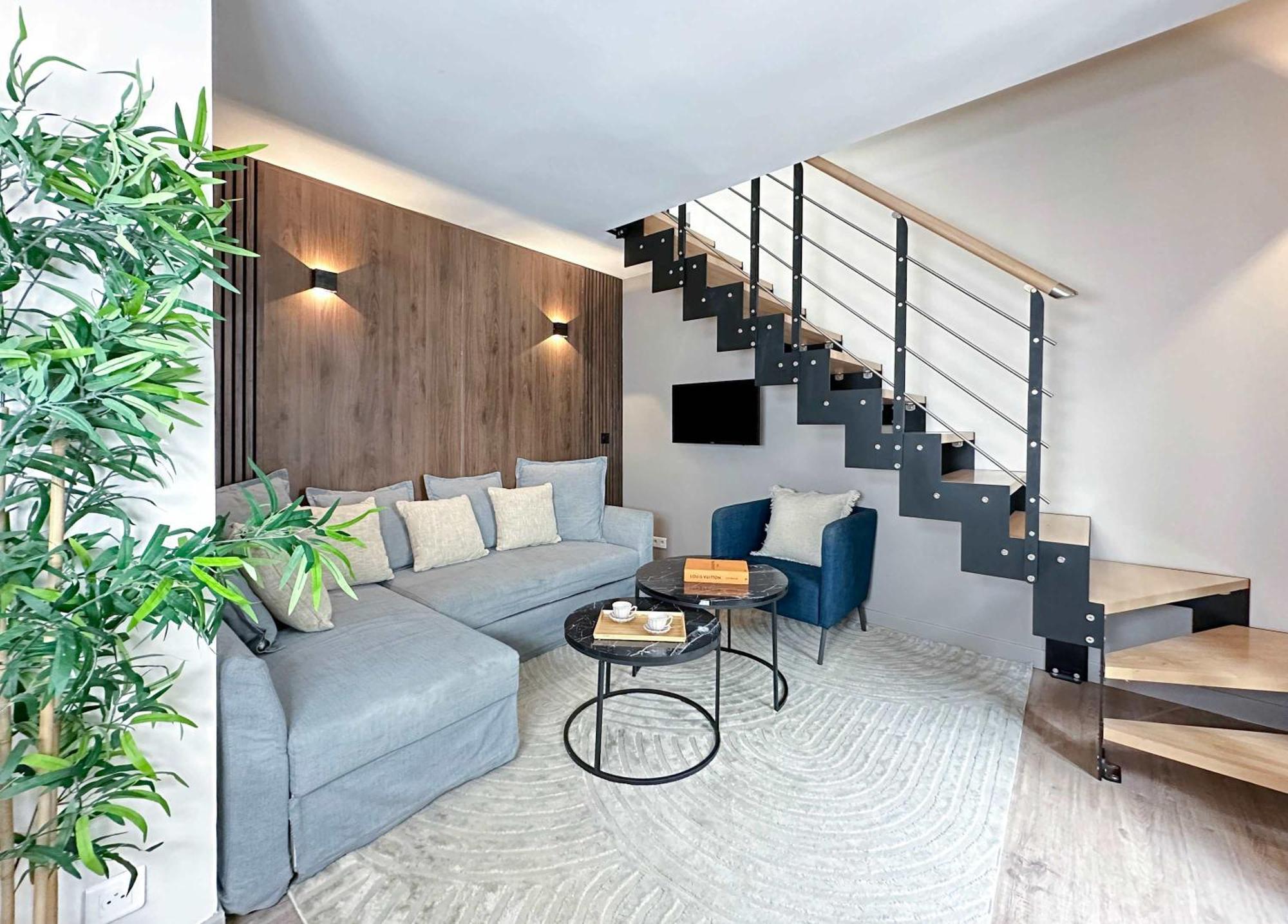 파리 Stylish & Chic Duplex Near Eiffel Tower 아파트 외부 사진